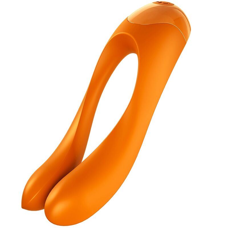 SATISFYER - CANDY CANE VIBROMASSEUR DOIGT NOIR