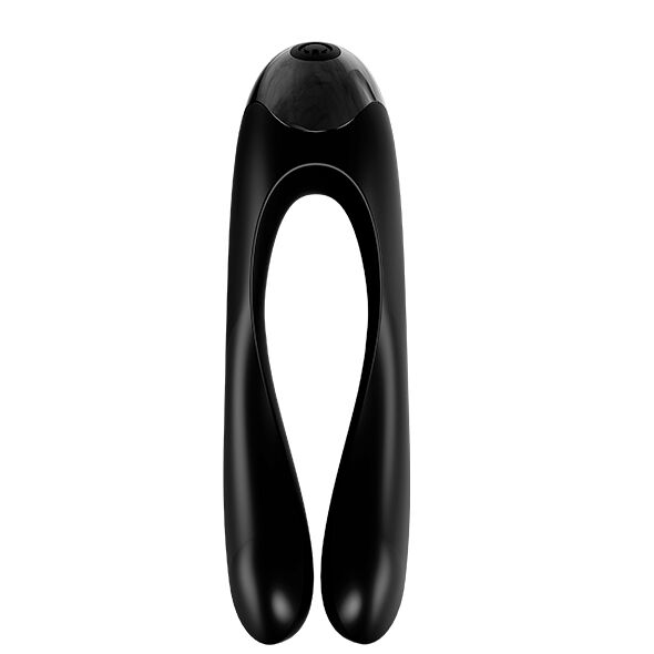 SATISFYER - CANDY CANE VIBROMASSEUR DOIGT NOIR