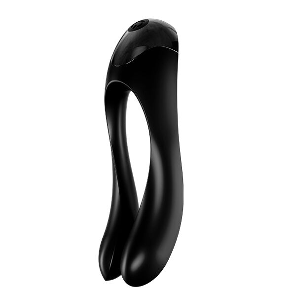 SATISFYER - CANDY CANE VIBROMASSEUR DOIGT NOIR