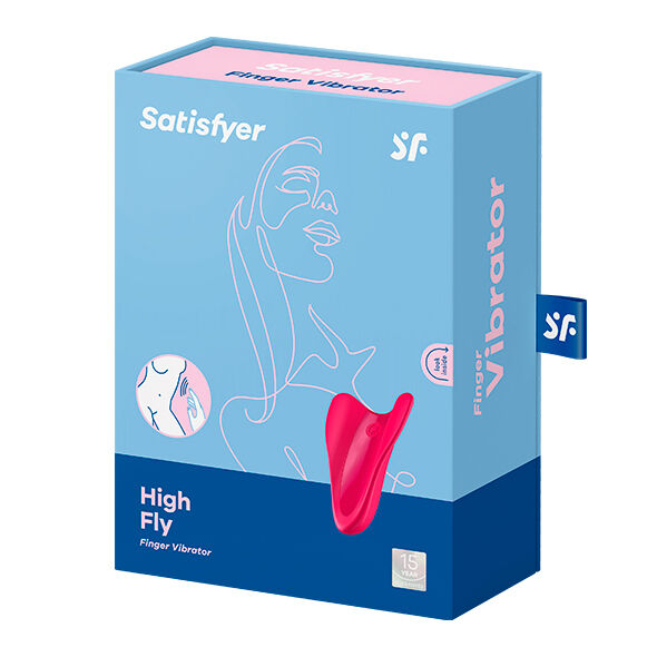 SATISFYER - HIGH FLY VIBREUR DE DOIGT FUCHSIA
