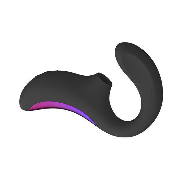 LELO - ENIGMA MASSEUR DE STIMULATION DOUBLE SUCCION NOIR