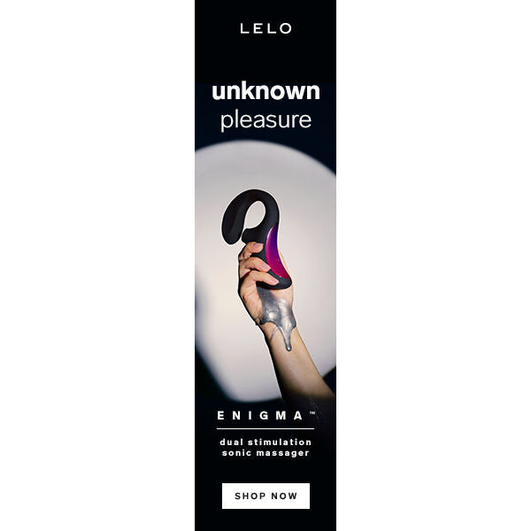 LELO - ENIGMA MASSEUR DE STIMULATION DOUBLE SUCCION NOIR