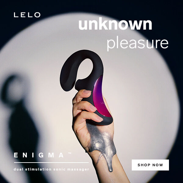 LELO - ENIGMA MASSEUR DE STIMULATION DOUBLE SUCCION NOIR