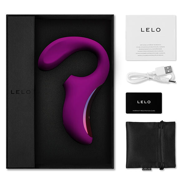 LELO - ENIGMA MASSEUR DOUBLE STIMULATION À ONDES SONORES PROFONDES