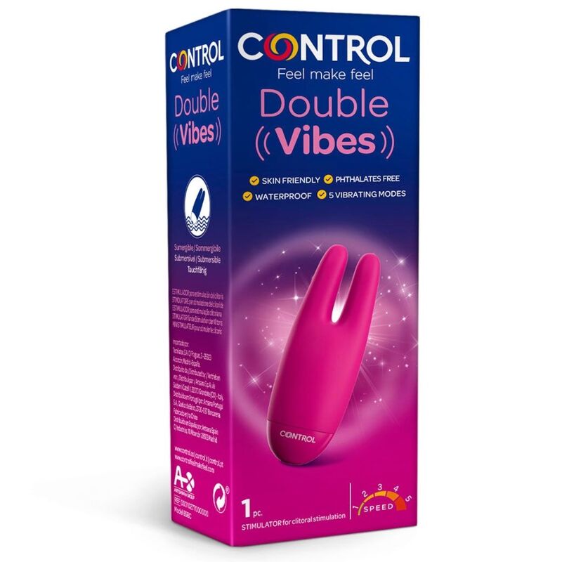 CONTRÔLE - DOUBLE STIMULATEUR VIBRANT