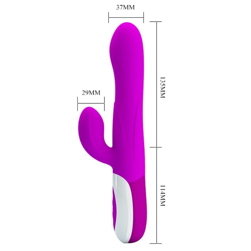 PRETTY LOVE - DEMPSEY VIBRATEUR GONFLABLE RECHARGEABLE