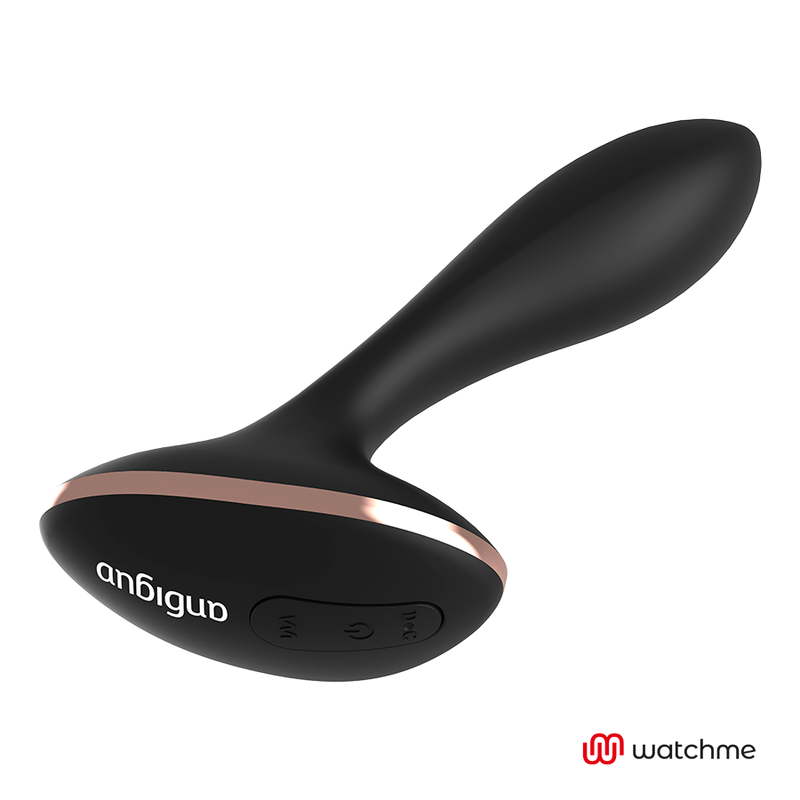 ANBIGUO - VIBRATEUR MONTRE AVEC TÉLÉCOMMANDE PLUG ANAL CONNECTÉ