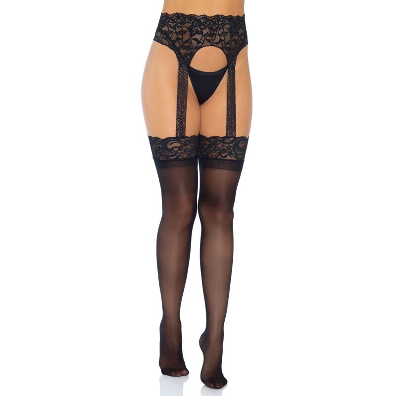 LEG AVENUE - PORTE-JARRETELLES OPAQUE TAILLE UNIQUE