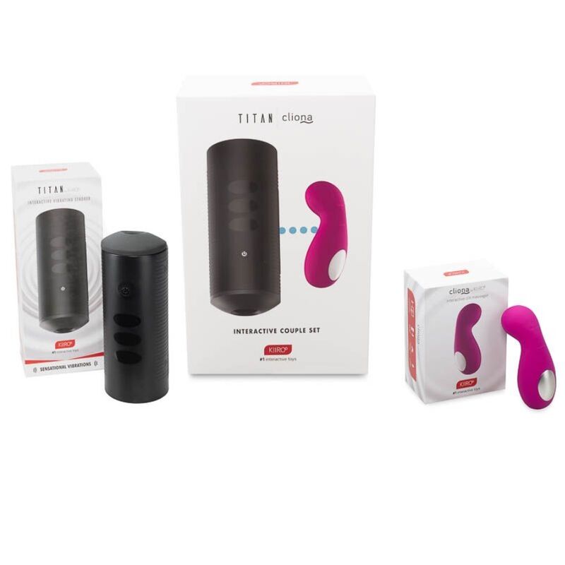 KIIROO - ENSEMBLE DE DEUX TITAN ET CLIONA LILAS