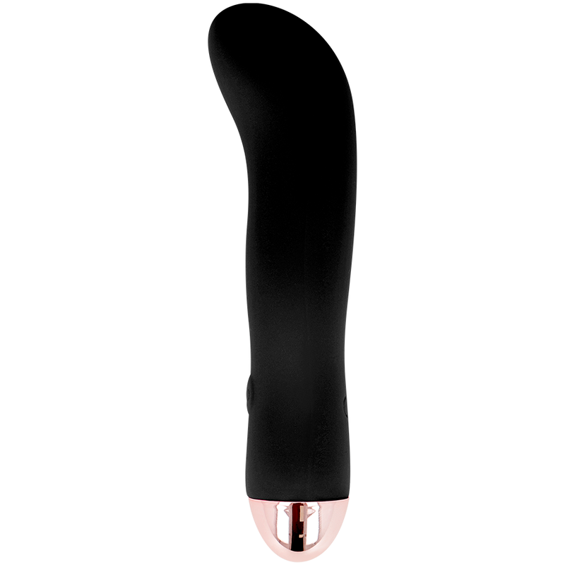 DOLCE VITA - VIBROMASSEUR RECHARGEABLE DOUBLE NOIR 7 VITESSES