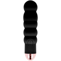 DOLCE VITA - AUFLADBARER VIBRATOR SECHS SCHWARZ 7 GESCHWINDIGKEITEN