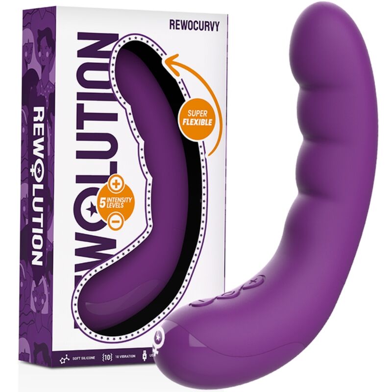 REWOLUTION - VIBREUR FLEXIBLE RECHARGEABLE REWOCURVY