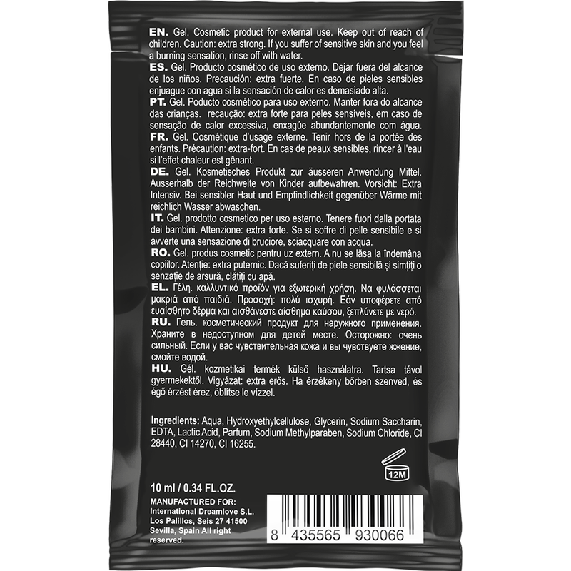 COQUETTE CHIC DESIRE - GEL ORGASMIQUE DE POCHE MAGIQUE INTENSIFICATEUR D'ORGAMES 10 ML