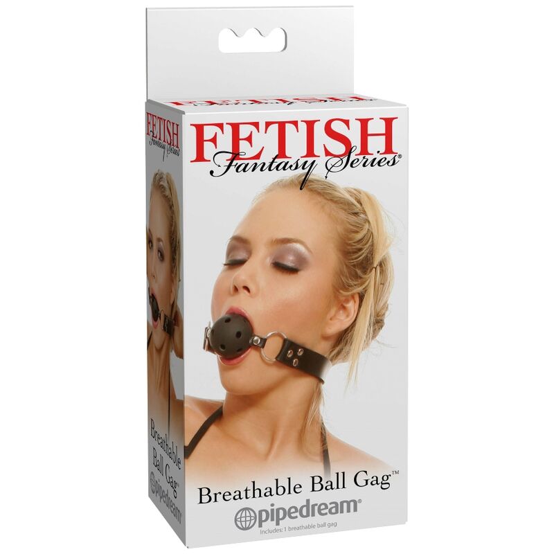 SÉRIE FETISH FANTASY - BÂILLON À BALLE RESPIRANT