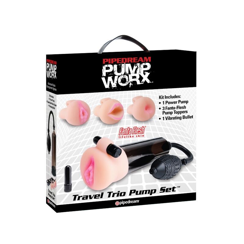 PUMP WORX - POMPE À SUCCION AVEC MASTURBATEUR