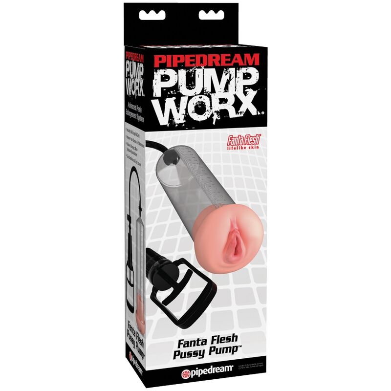 PUMP WORX FANTA FLESH CHATTE POMPE.