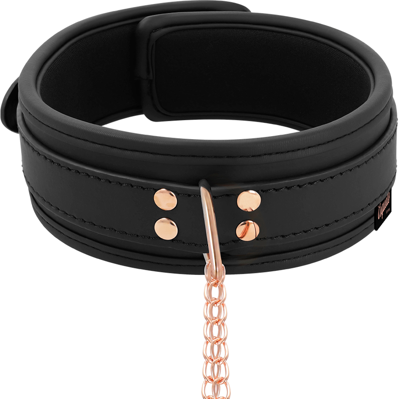 COQUETTE CHIC DESIRE - COLLIER AVEC PINCES À SEINS FANTAISIE ET DOUBLURE EN NÉOPRÈNE