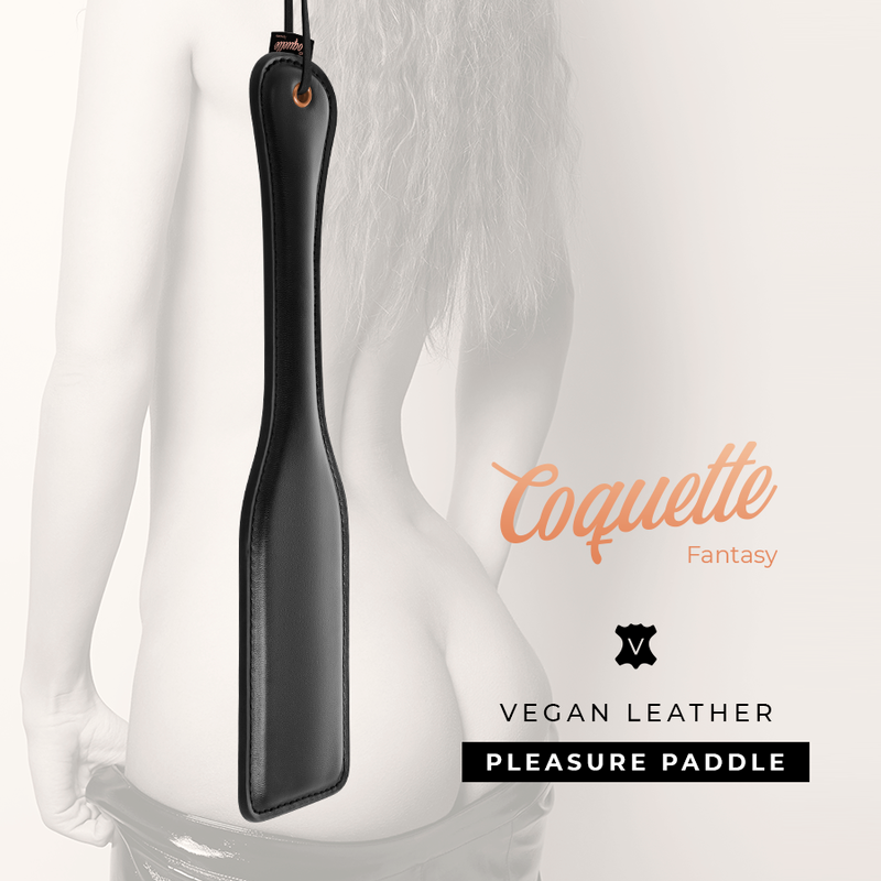 COQUETTE CHIC DESIRE - PAGAIE FANTASME EN CUIR VÉGÉTALIEN