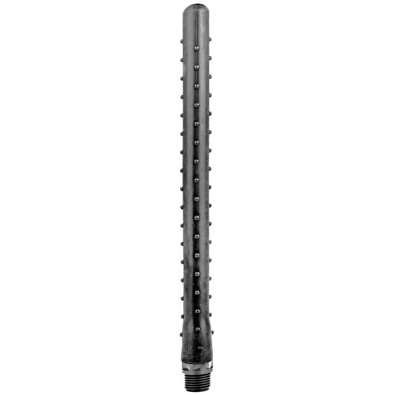 TOUT NOIR - SILICONE DUSCHANAL STRIÉ 27 CM