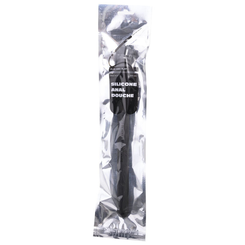 TOUT NOIR - SILICONE DUSCHANAL STRIÉ 27 CM