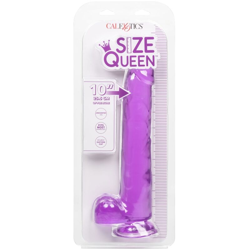 CALEXOTICS - GRÖSSE KÖNIGIN-DILDO LILA 25.5 CM