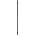 TOUT NOIR - SONDE URÉTRALE EN SILICONE DE 6 MM