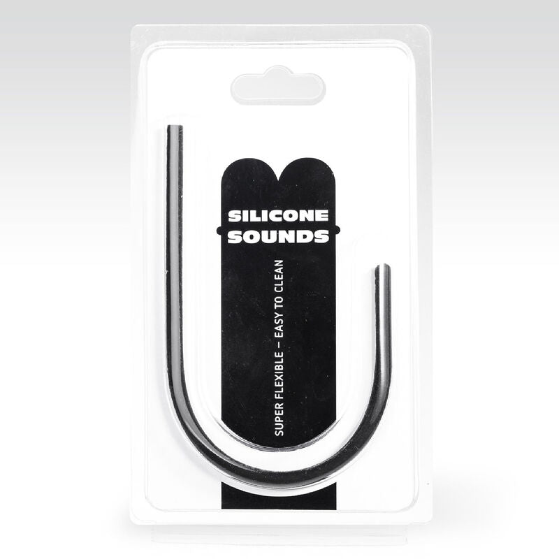 ALL BLACK - SONDE URÉTRALE EN SILICONE DE 10 MM