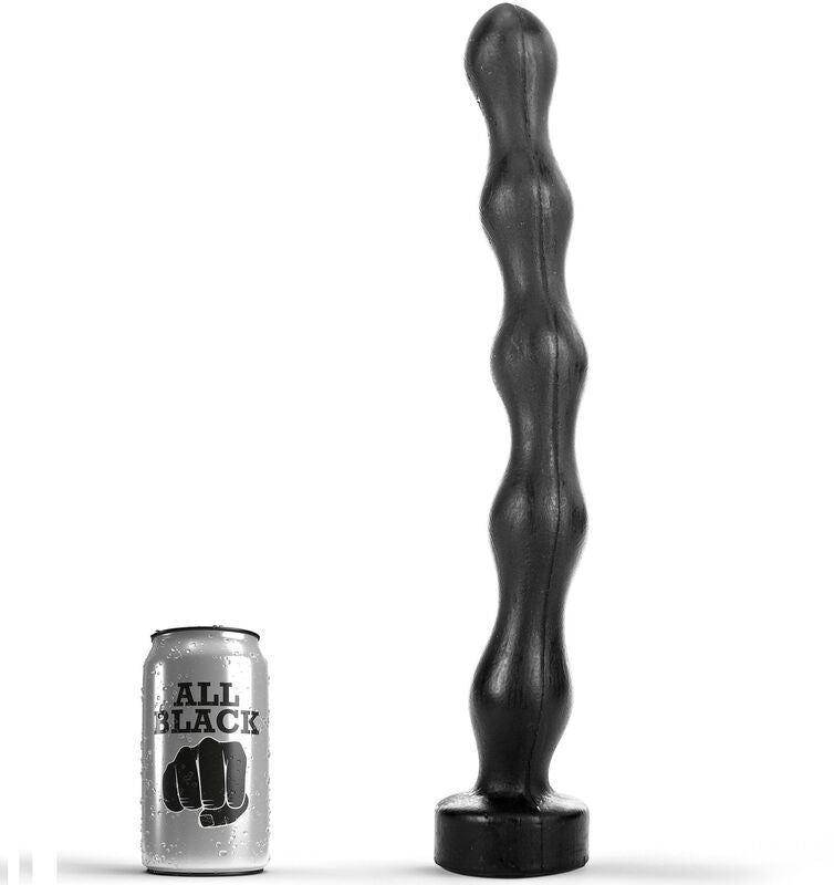 ALL BLACK - PERLES ANALES 41,5 CM