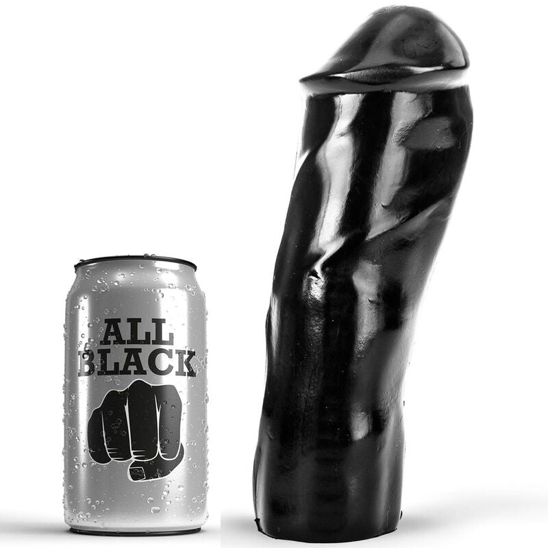 ALL BLACK - GODEMICHET RÉALISTE 20 CM