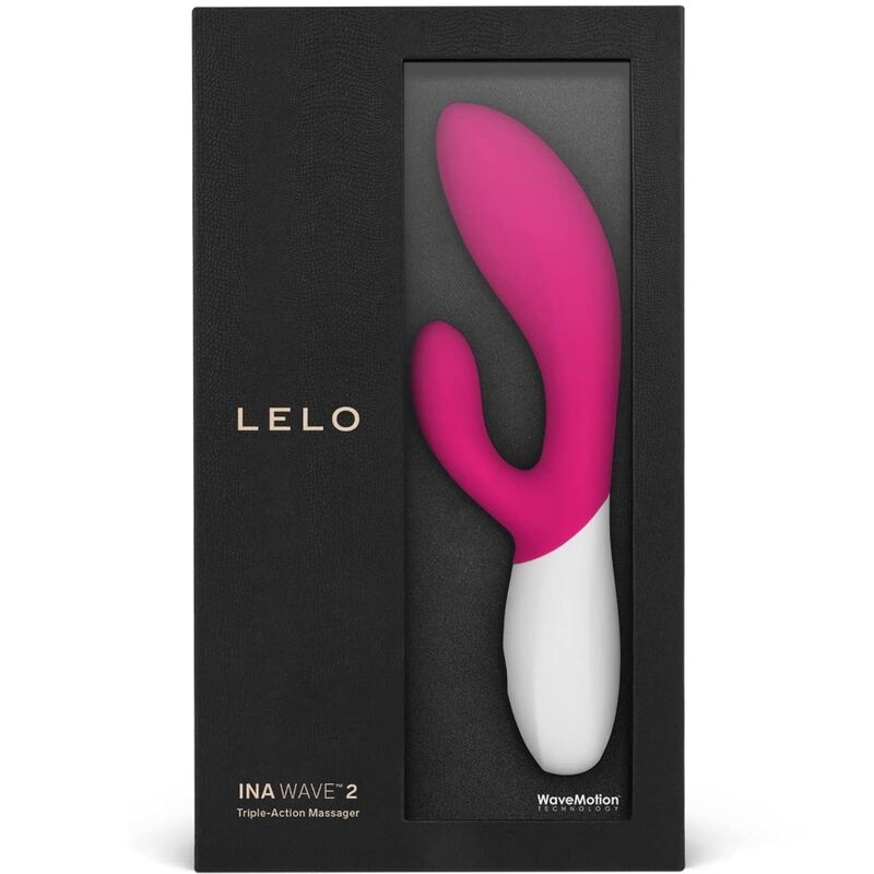 LELO - INA WAVE 2 VIBRATEUR DE LUXE CERISE
