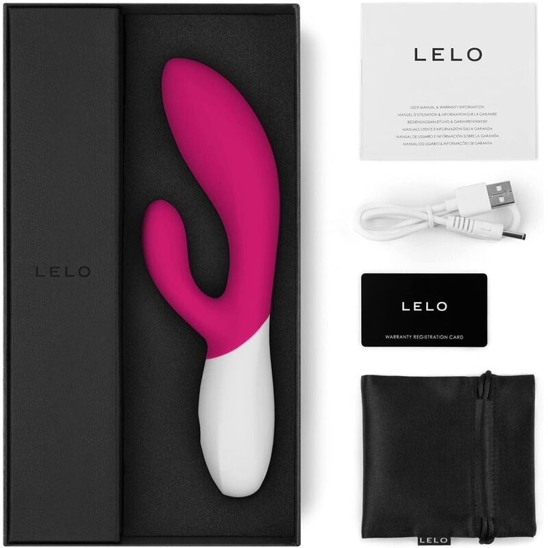 LELO - INA WAVE 2 VIBRATEUR DE LUXE CERISE