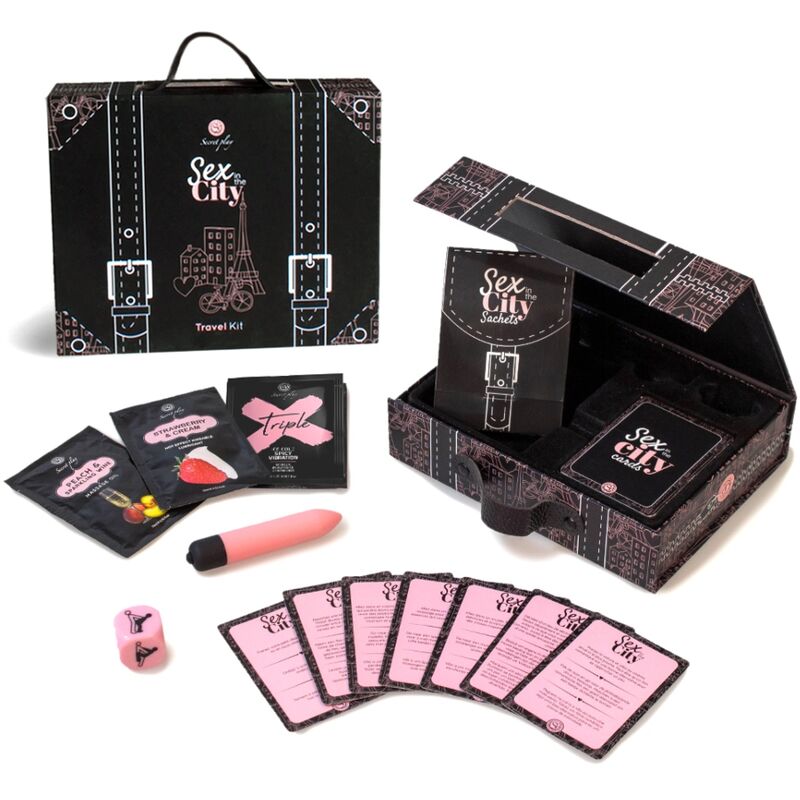SECRETPLAY - COFFRET DE VOYAGE SEX IN THE CITY (ES/EN/DE/FR/NL/PT)