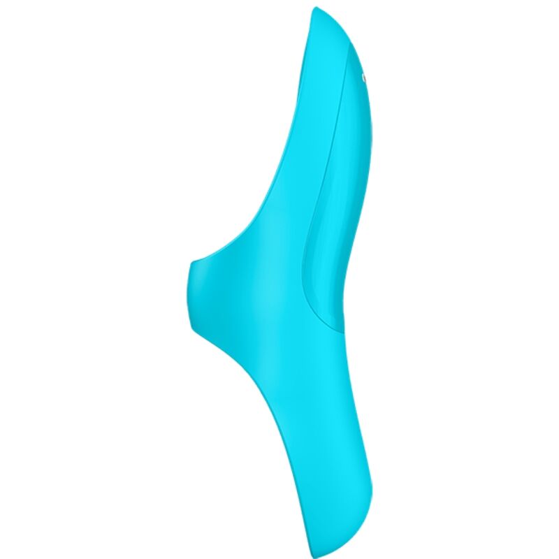 SATISFYER - TÉLÉCOMMANDE VIBRANTE POUR DOIGTS LUMIÈRE BLEUE