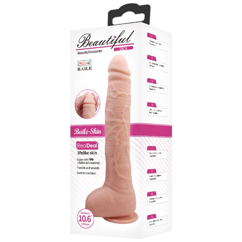 BAILE - DILDO FLEXIBLE RÉALISTE