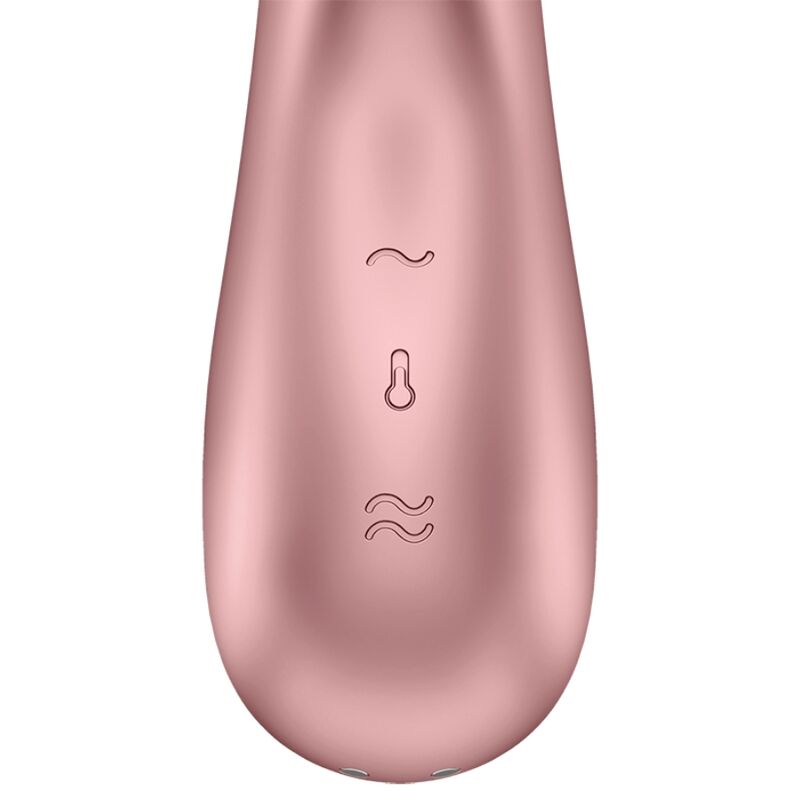 SATISFYER - VIBREUR HOT LOVER ROSE & BEIGE