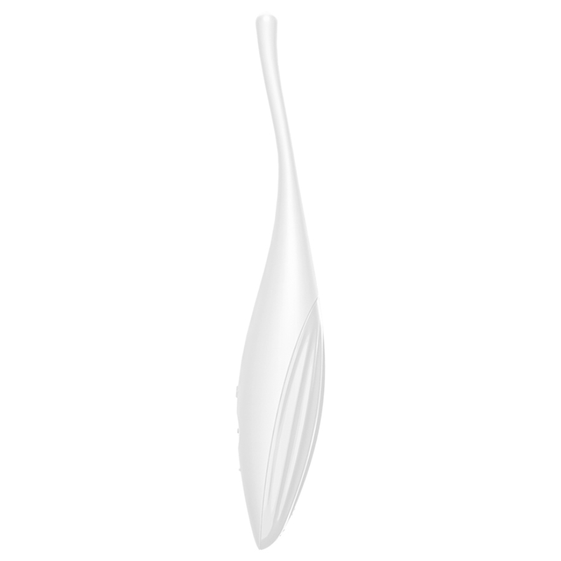 SATISFYER - TWIRLING JOY VIBREUR DE CLITORIS BLANC