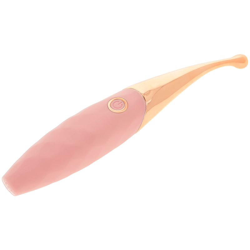 OHMAMA - STIMULATEUR CLITORIDIEN RECHARGEABLE 36 MODES ROSE-OR ROSE