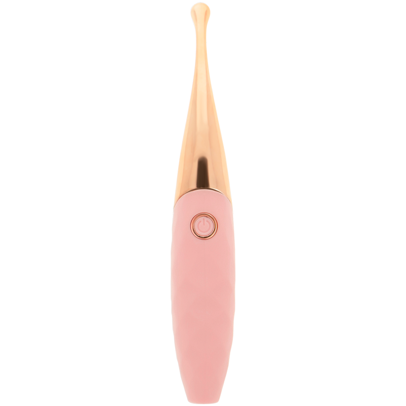 OHMAMA - STIMULATEUR CLITORIDIEN RECHARGEABLE 36 MODES ROSE-OR ROSE