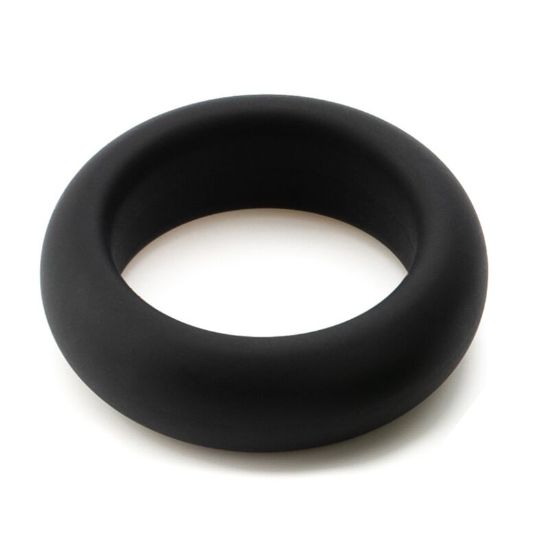 JE JOUE - COCKRING MAXI-STRETCH EN SILICONE - NOIR