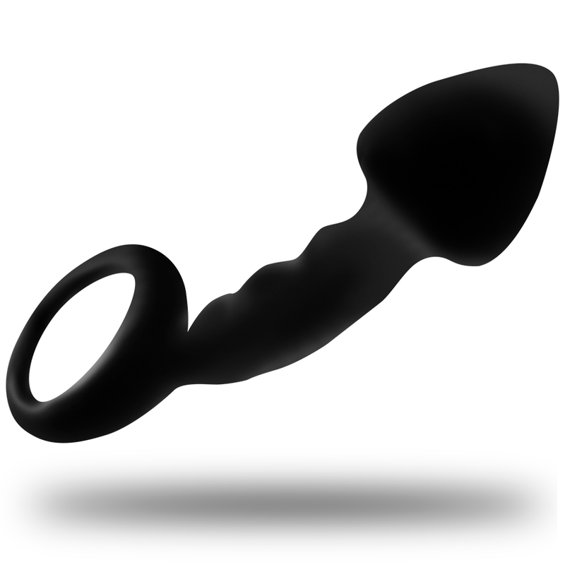 OHMAMA - PLUG ANAL NERVURÉ AVEC ANNEAU