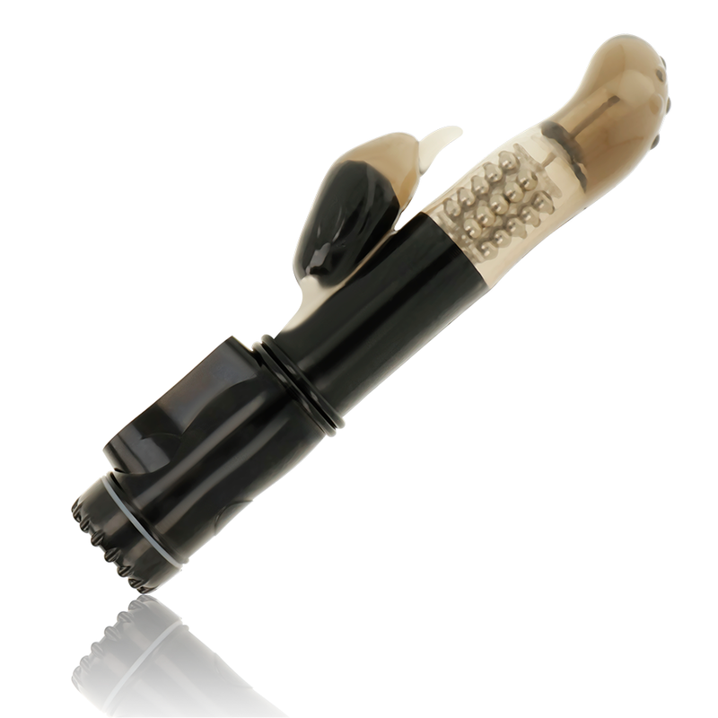 OHMAMA - VIBREUR ROTATIF AVEC STIMULATEUR CLITORIDIEN EN FORME DE DAUPHIN