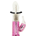 OHMAMA - VIBRATEUR AVEC FONCTION DE ROTATION ET STIMULATEUR CLITORIDIEN