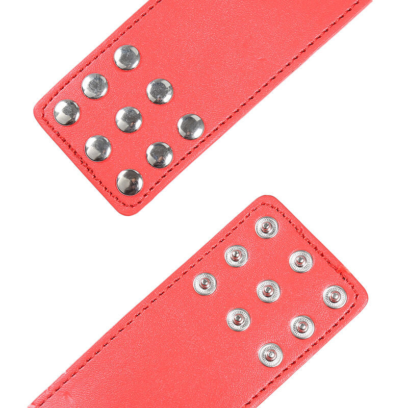 OHMAMA FETISH - MENOTTES ROUGES À FERMETURE RAPIDE