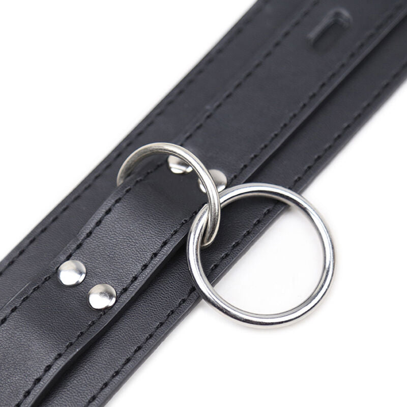 OHMAMA FETISH - COLLIER DE SOUMISSION À 3 ANNEAUX