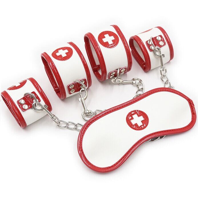OHMAMA FETISH - MINI-ENSEMBLE 3 PIÈCES INFIRMIÈRE