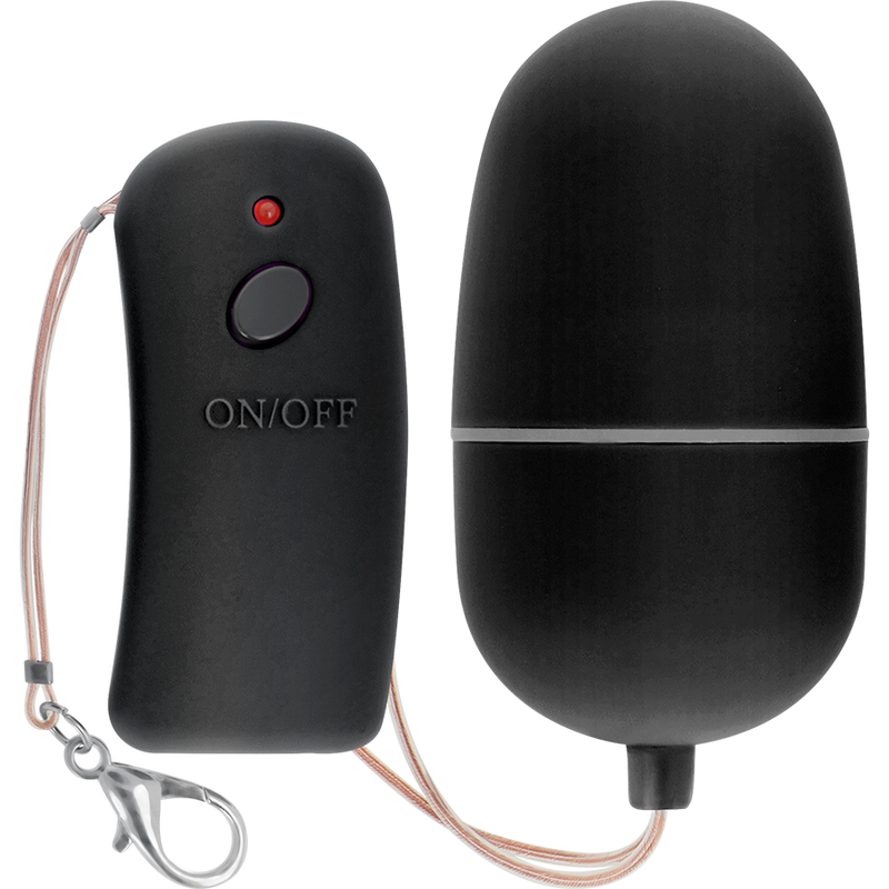 ONLINE - ŒUF VIBRANT AVEC TÉLÉCOMMANDE NOIRE