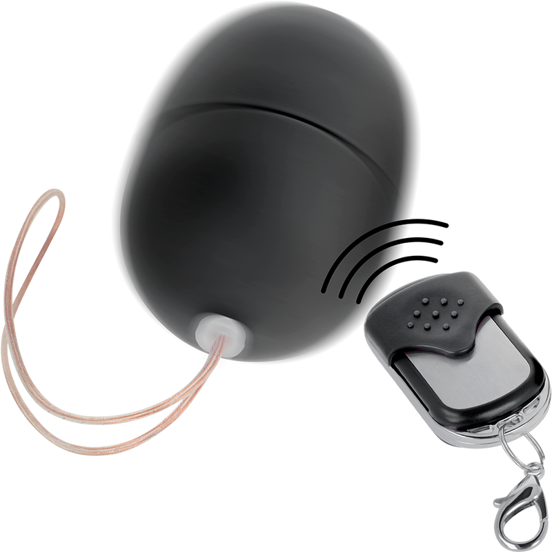 EN LIGNE - OEUF VIBRANT TÉLÉCOMMANDÉ NOIR