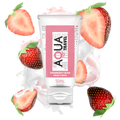 AQUA TRAVEL - LUBRIFIANT À BASE D'EAU GOÛT FRAISE-CRÈME - 50 ML