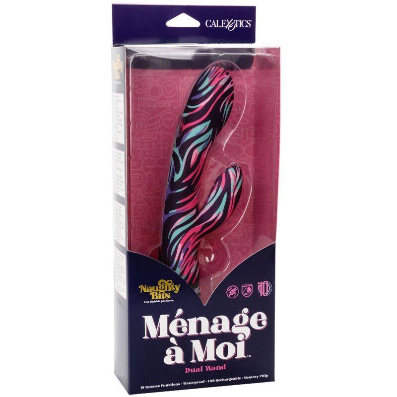 CALEXOTICS - VIBREUR BAGUETTE DOUBLE MENAGE A MOI