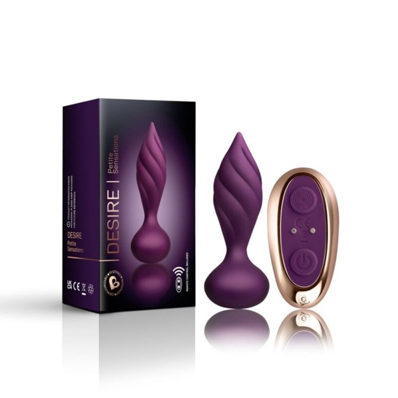 ROCKS-OFF - STIMULATEUR ANAL DÉSIR - LILAS
